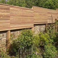 Canadian Red Cedar Fencing battens