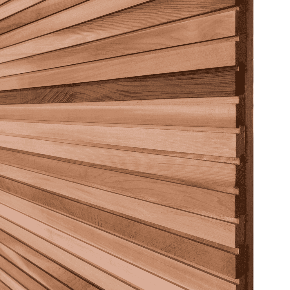 Cedar Wood Fence Panel Privacy Slim