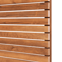 'Venetian' Fence Panels are a slatted style panel