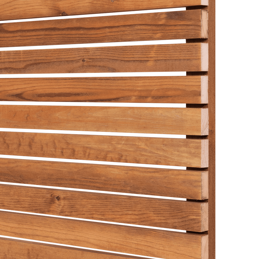 'Venetian' Fence Panels are a slatted style panel