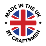 made in the uk badge is proudly displayed as all our products are made in our kent fencing workshop.